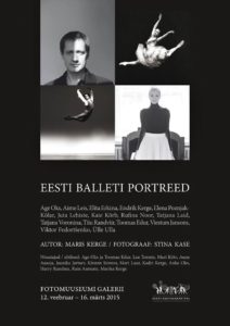 Stina Kase Eesti balleti portreed