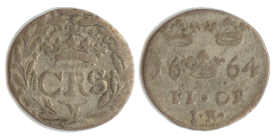 Karl XI, 2 �re, 1664