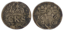 Karl XI, 2 �re, 1665