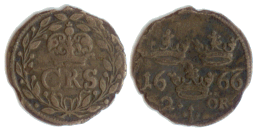 Karl XI, 2 �re, 1666