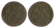 Karl XI, 1 �re, 1688
